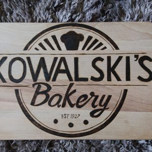 Houten snij plank