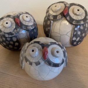 Raku Uiltjes (Prijs is vanaf)