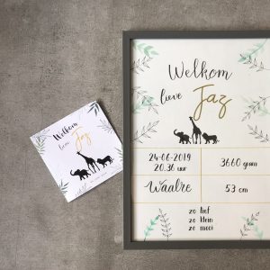 Persoonlijke A4 poster