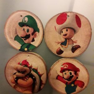 Kerstballen boomschijf
