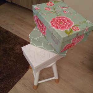 handgemaakte dozen voor opruimen en om cadeau te geven.