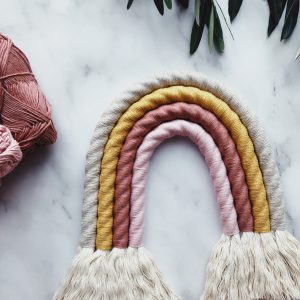 Macrame Regenboog