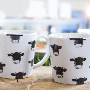 Koffiemok - koeienkopjes - 2 stks