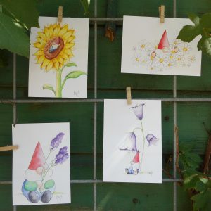 Set kaarten De Neusjes: bloemen