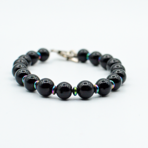 Hematite parel (zwart)