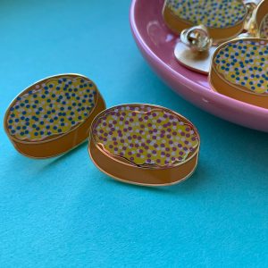 Beschuit met muisjes pin - Kraamcadeau - Baby shower