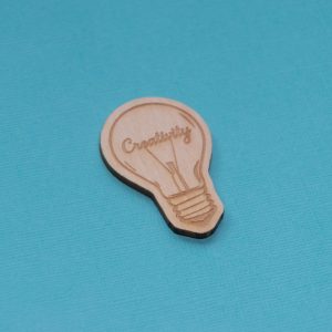 Creativity gloeilamp broche - HIH x JOOP collectie