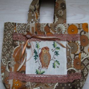 Handtas thema; One of a kind, uniek exemplaar; De wijze uil