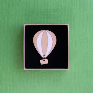 Luchtballon broche