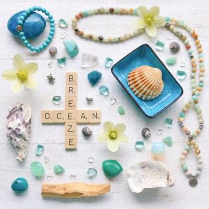 Edelsteenwenskaart oceanbreeze