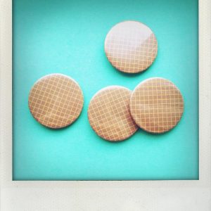 Stroopwafel button