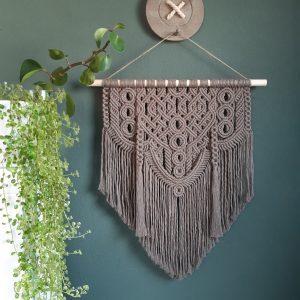 Large wandhanger topo brown