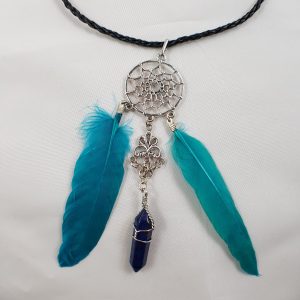 Dromenvanger ketting met kristal