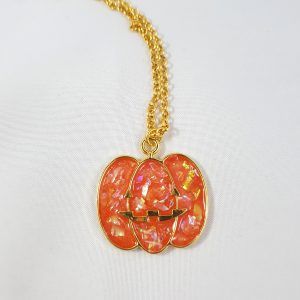 Pompoen ketting
