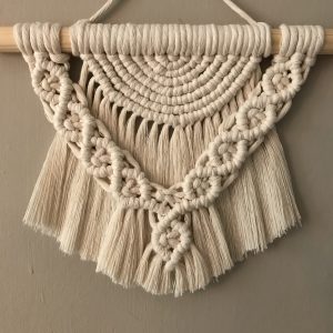 Macramé mini wandhanger