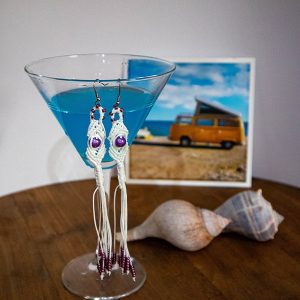oorbellen macramé Ibiza stijl