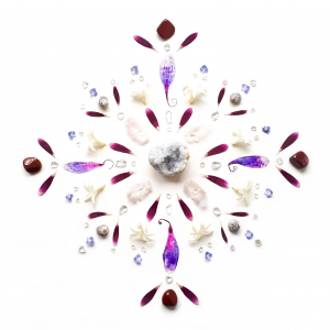Edelsteenwenskaart celestien & mookaiet