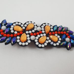Strass stenen meerkleurige haar clip