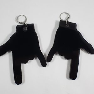 Sign Of The Horns hang oorbellen