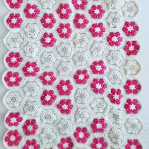 Bloemen Baby deken