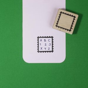 Stempel Postzegelcode