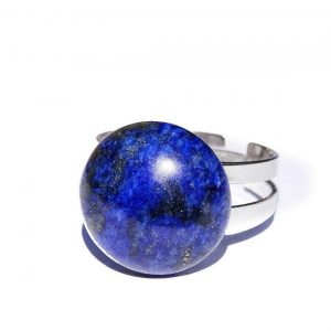 Blauw Cabochon Ring