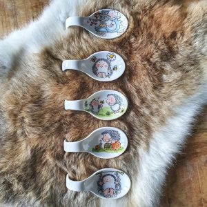 Amuse lepel met egeltje