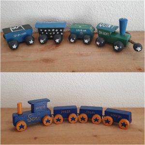 Geboorte treintje