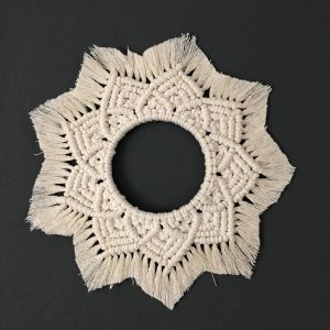 Melk Ster Macrame wandhanger