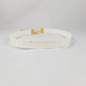 Krokodil huid nep leren choker