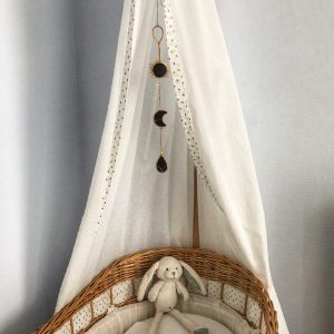 Lava steen wandhanger (baby)kamer