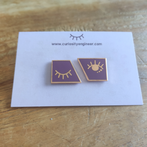 PIN | Duo Eyes Enamel Pins | Set | Ogen Emaille Pins