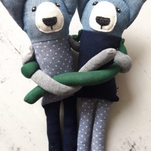 Twin-knuffel beertjes