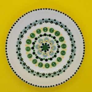 Rond bakje met opstaand randje van 10cm