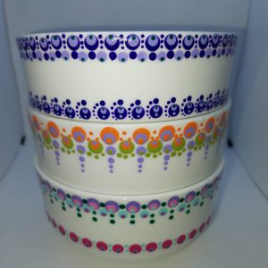 Gestipt bakje van 11 cm en 5cm hoog