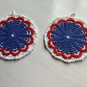 Pannenlappen, 7 verschillende kleuren/patronen