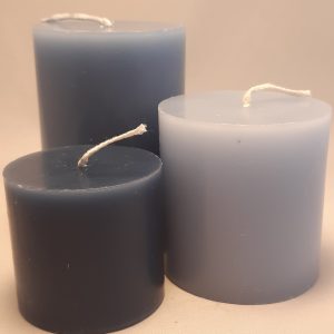 set van 3 stompkaarsen