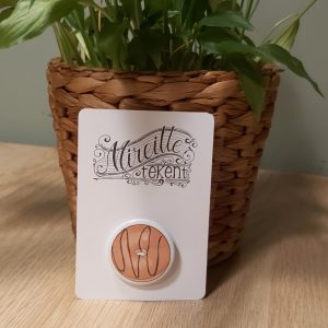 Caramel Donut button