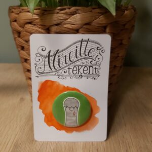 Gelukspootje button