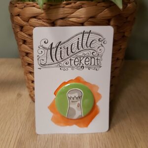 Gelukspootje button
