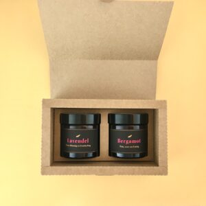 Gift kaarsen set van 2